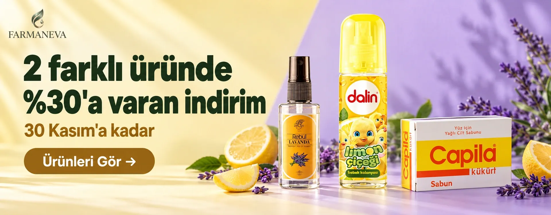 2 Farklı Üründe %30'a Varan