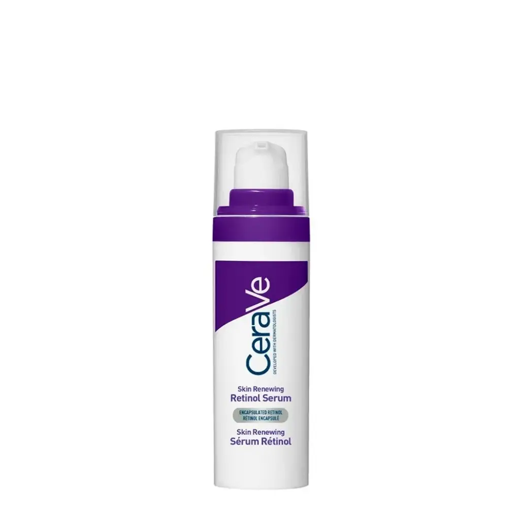 Cerave Skin Renewing Retinol Serum 30 ml (kapsüllenmiş retinol; 01355 ile mükerrerlik kontrol edilmeli)