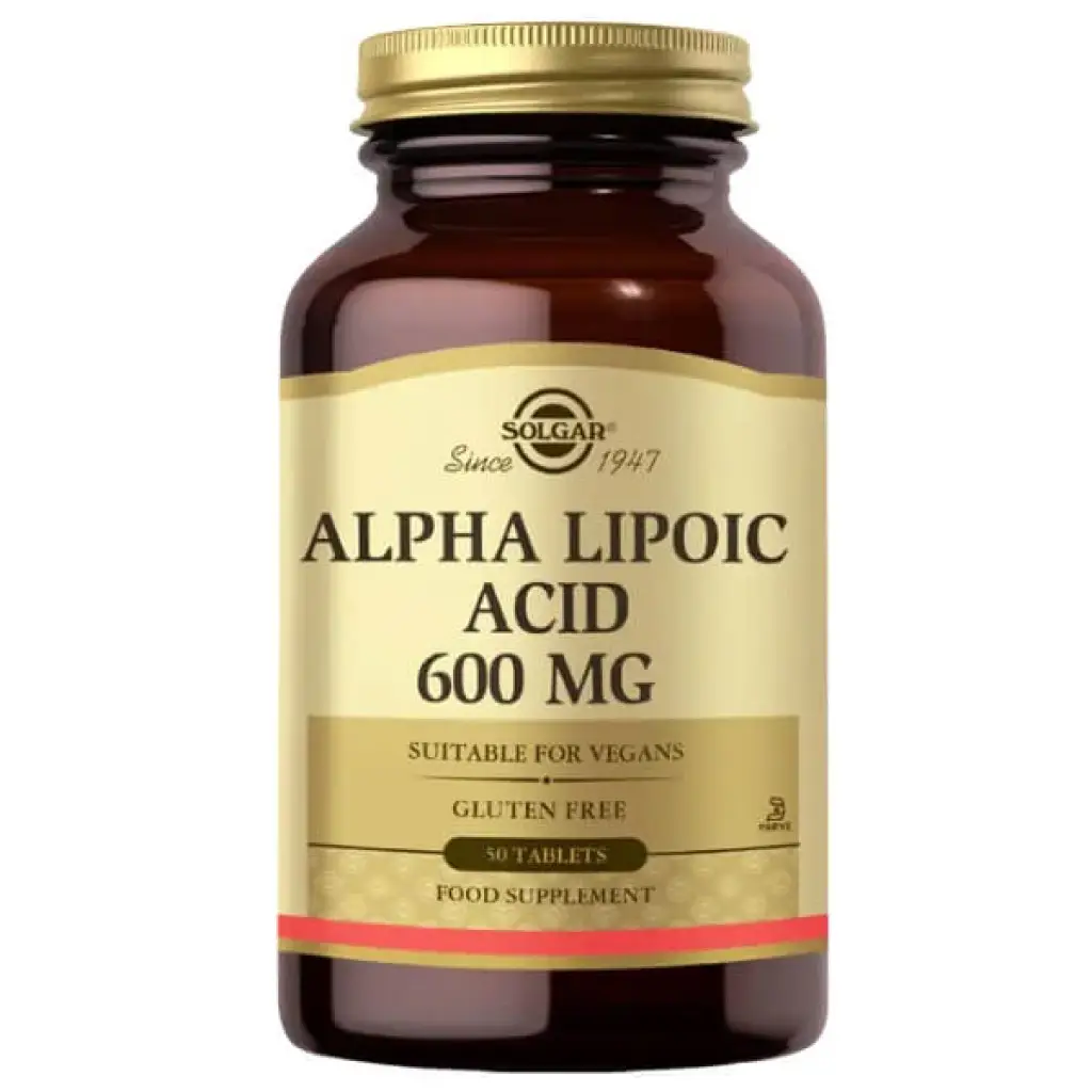 Solgar Alpha Lipoic Acid 600 mg 50 Tablet