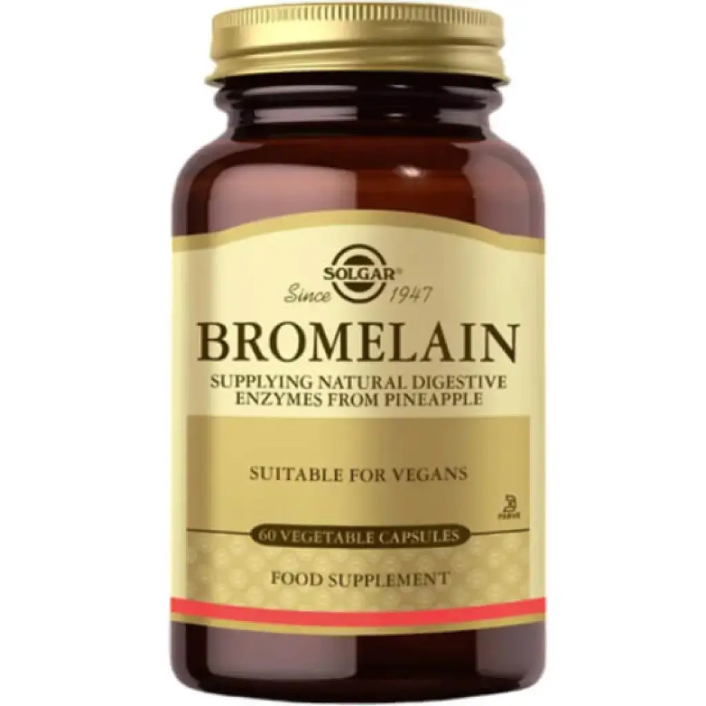 Solgar Bromelain 150 mg 60 Kapsül