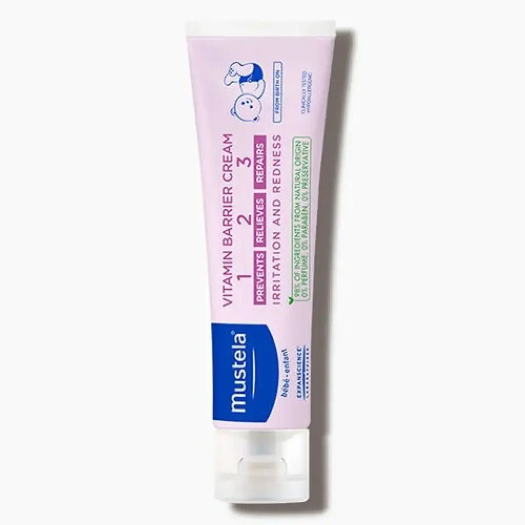 Mustela Vitamin Barrier Cream 1.2.3 Pişik Kremi 100 ml