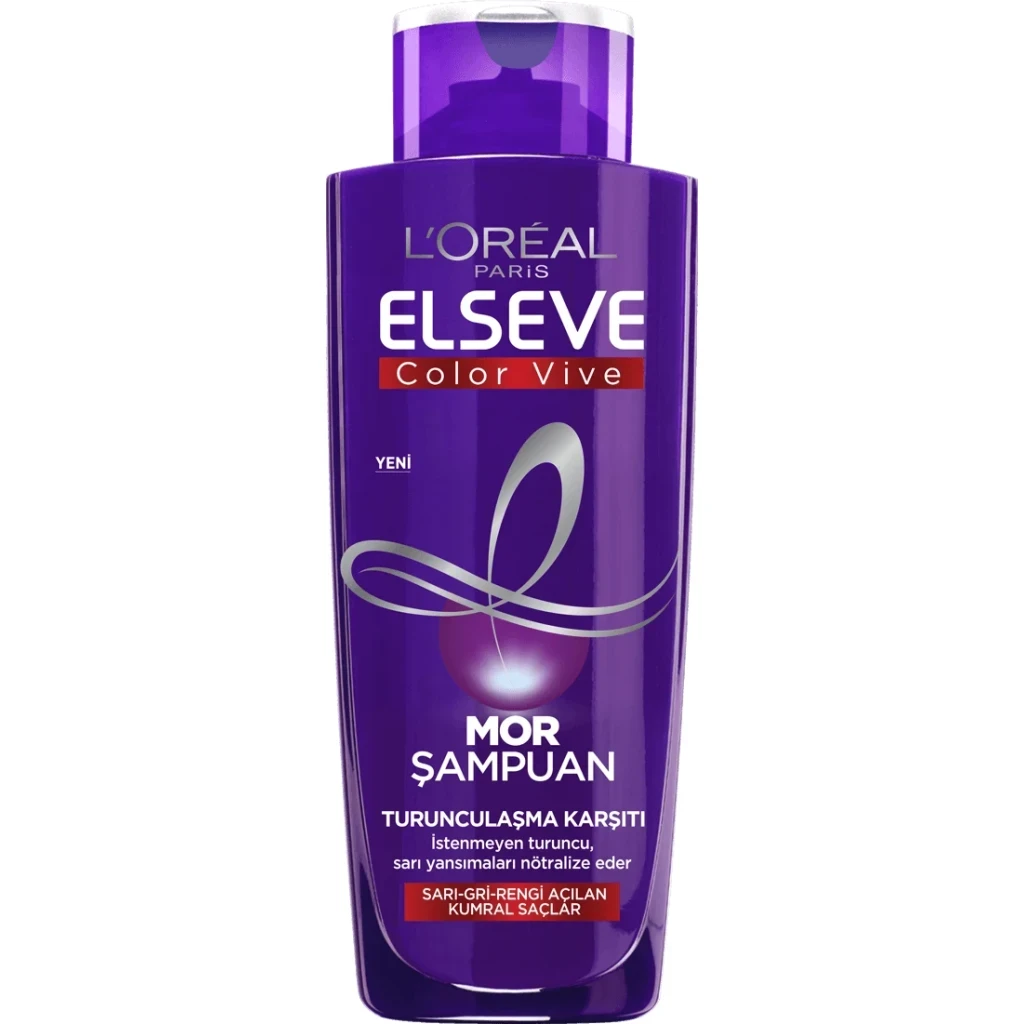 L'Oréal Paris Elseve Loreal Paris Elseve Color Vive Turunculaşma Karşıtı Mor Şampuan 200 ml