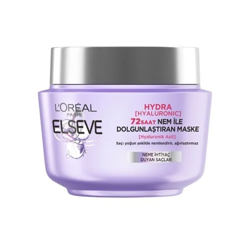 L'Oréal Paris Elseve Elseve Hydra Hyaluronic Nem ile Dolgunlaştıran Saç Maskesi