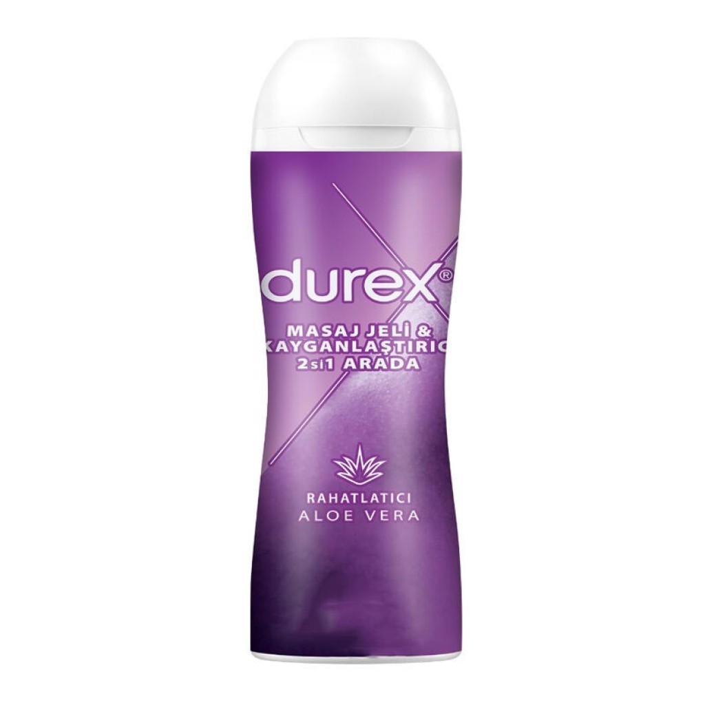 Durex 2si 1 Arada Masaj Jeli ve Kayganlaştırıcı Rahatlatıcı Aloe Vera 200 ml