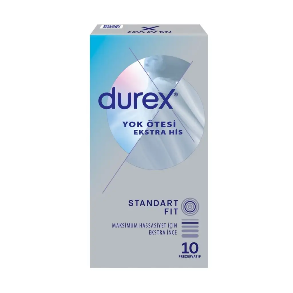 Durex Yok Ötesi Ekstra İnce Ekstra His Prezervatif 10lu