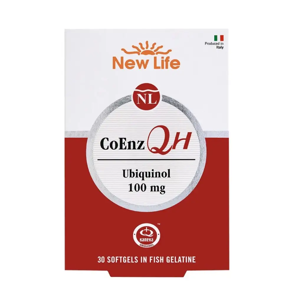 New Life CoenzQH 100 mg 30 Softjel
