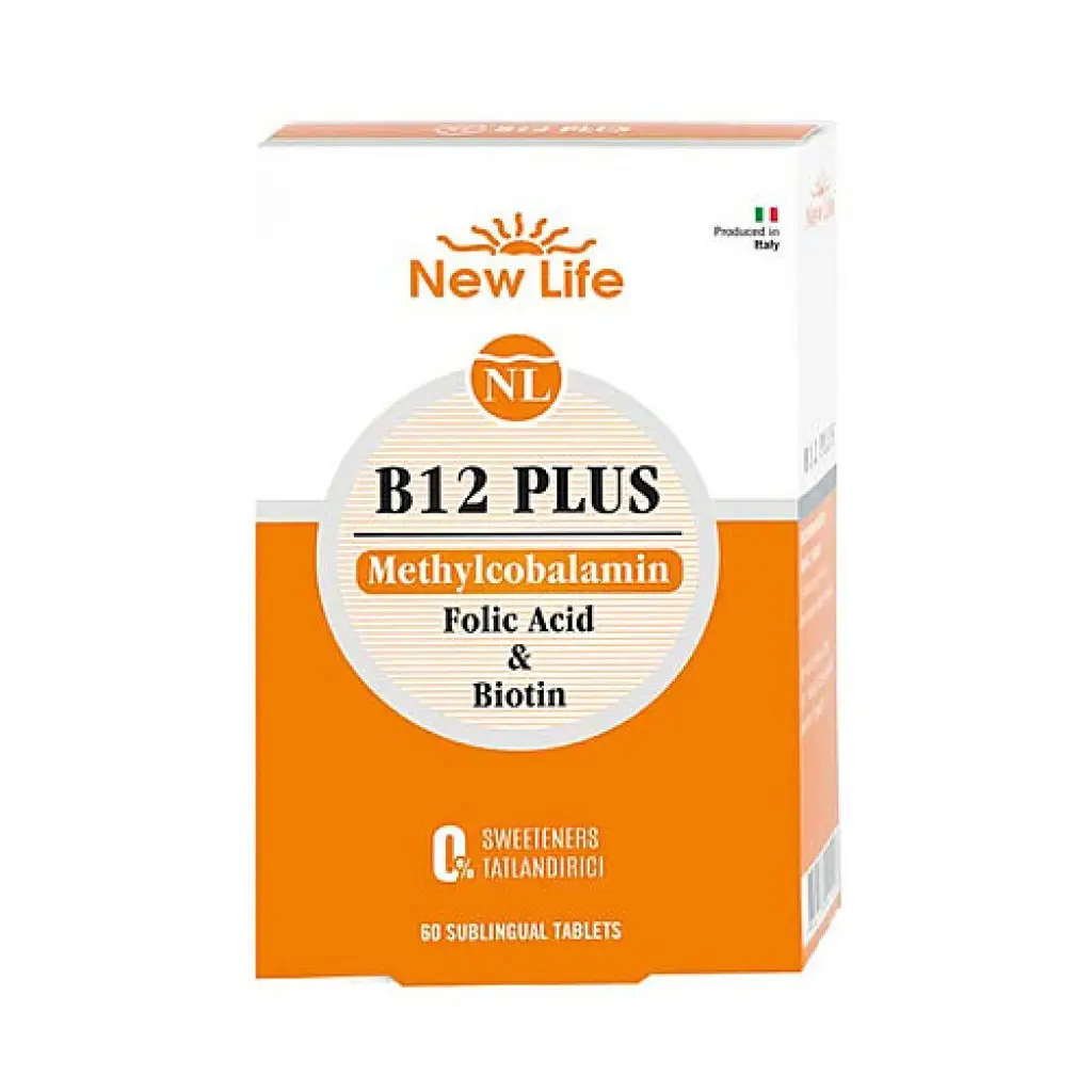 New Life B12 Plus Methylcobalamin 60 Tablet