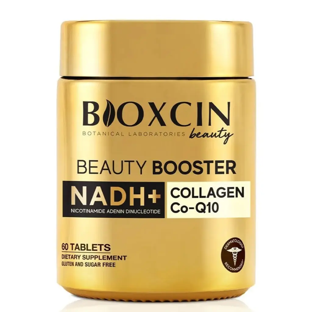 Bioxcin Beauty Booster 60 Tablet - Kolajen NADH Co Q10 Glutatyon Biotin Astaksantin Resveratrol Hyaluronik Asit