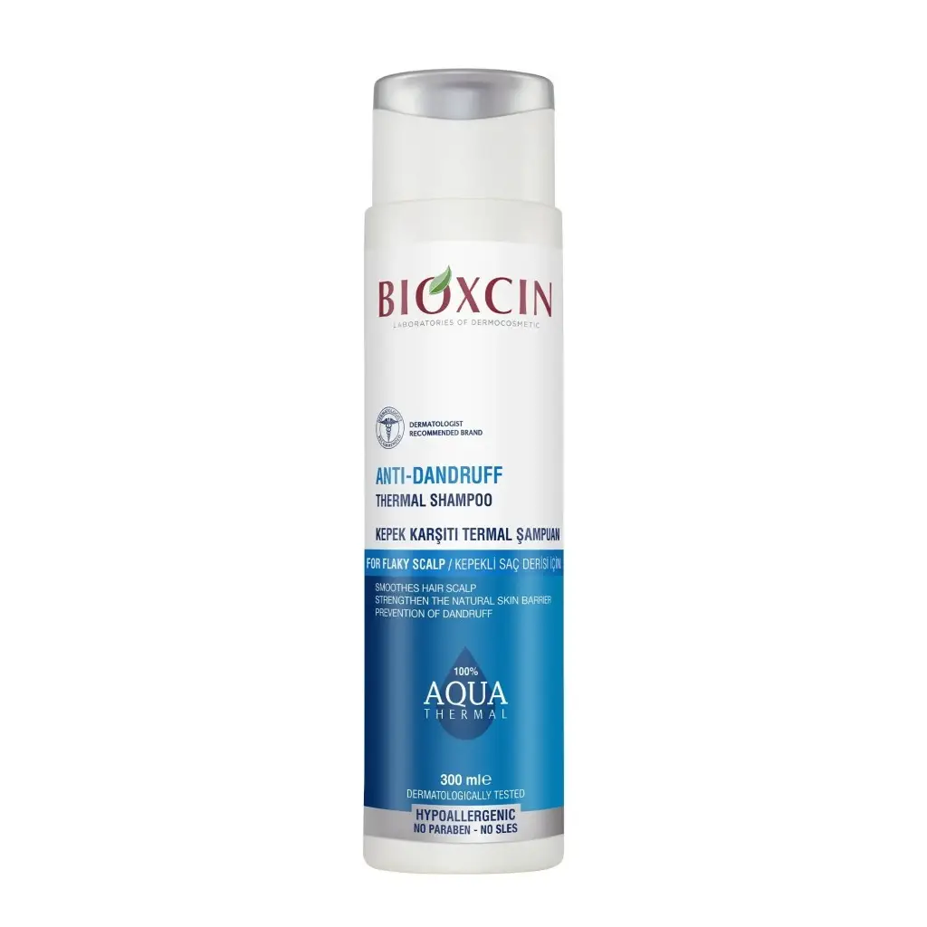 Bioxcin Aqua Kepek Karşıtı Termal Şampuan 300 ml + Yoğun Kepek Karşıtı Termal Şampuan 200 ml