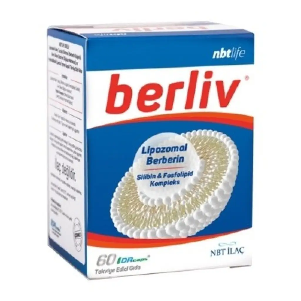 NBT Life Berliv Lipozomal Berberin 60 Kapsül