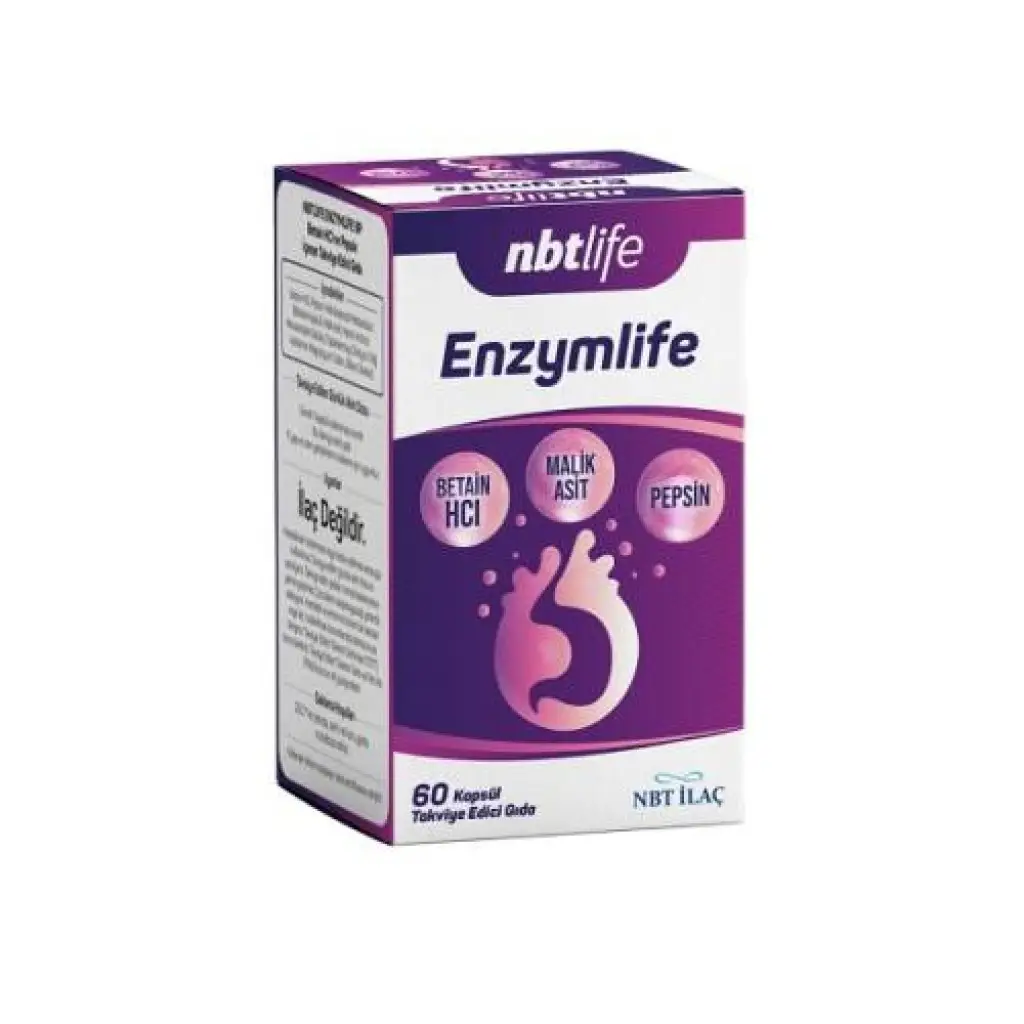 NBT Life Enzymlife BP 60 Kapsül