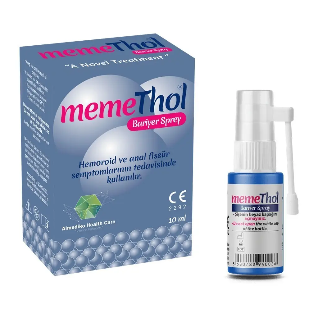 Memethol Hemoroid Bariyer Sprey 10 ml