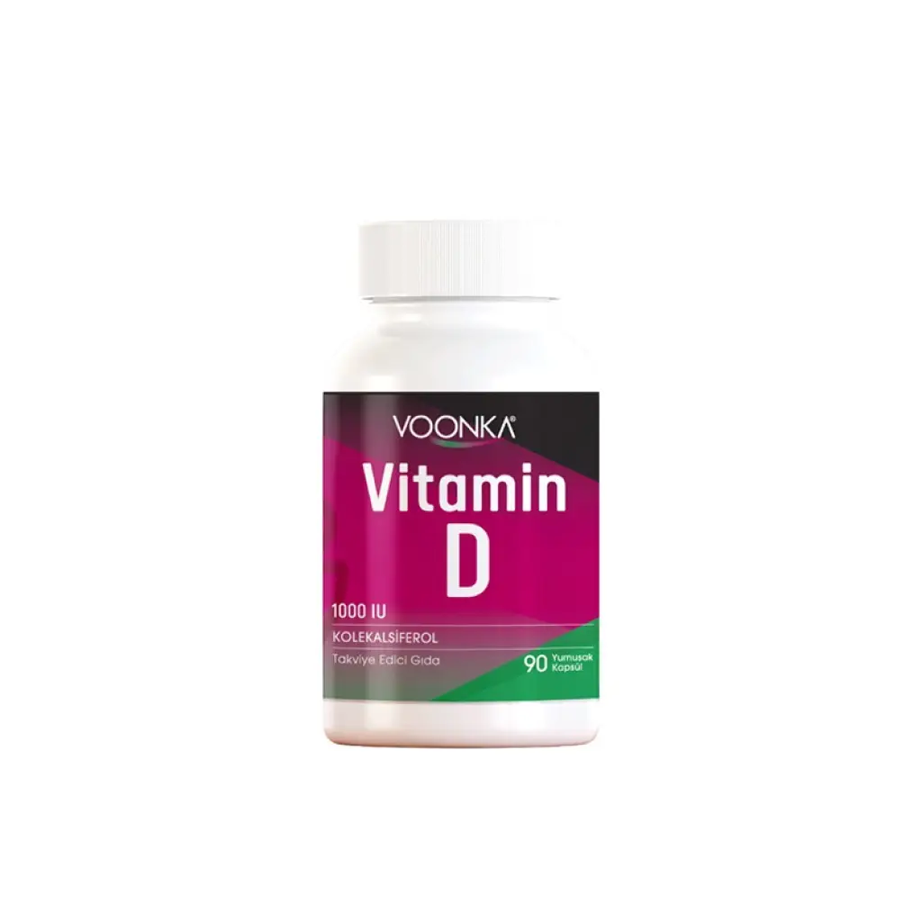 Voonka Vitamin D 90 Yumuşak Kapsül