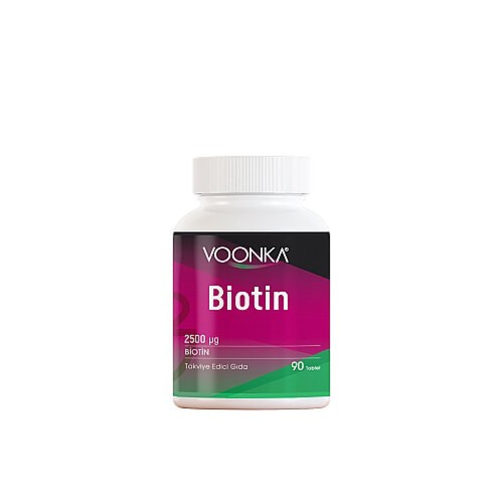 Voonka Biotin 2500 mcg 90 Tablet