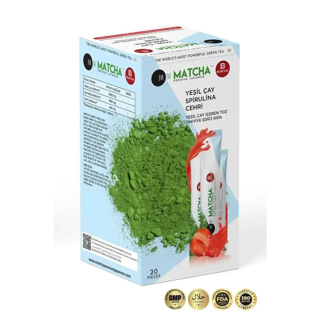 Matcha Premium Japanese Detox Antioxidant Burner 20 Saşe (10 gr)