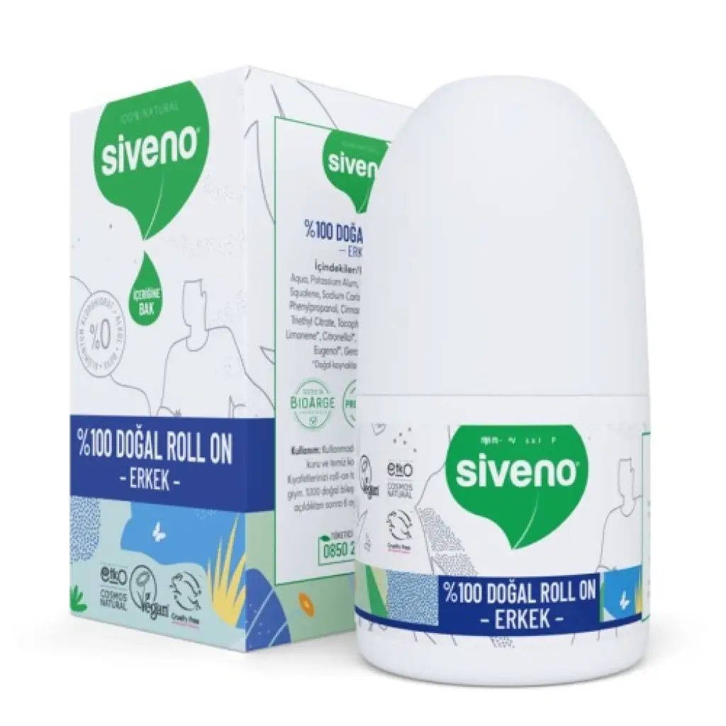 Siveno Roll On Erkek Deodorant 50 ml