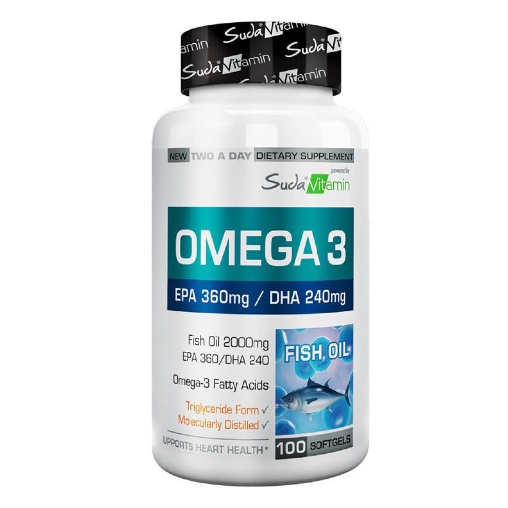 Suda Vitamin Omega-3 100 Softgels