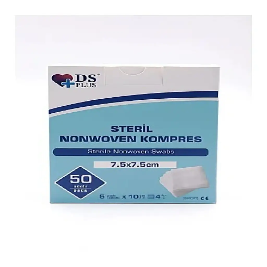 Ds Plus Nonwoven Kompres Steril 5x10 Zarf 50li