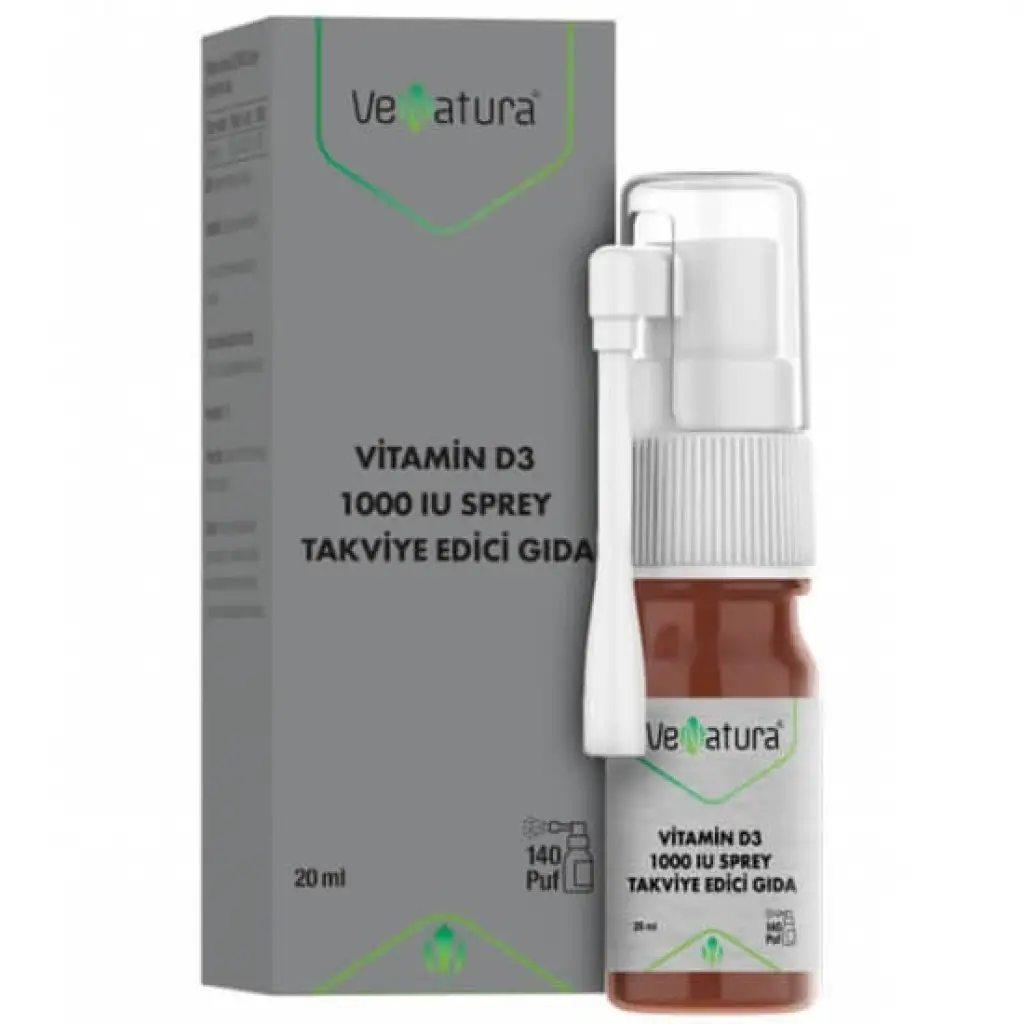 VeNatura Vitamin D3 1000 IU Sprey 20 ml