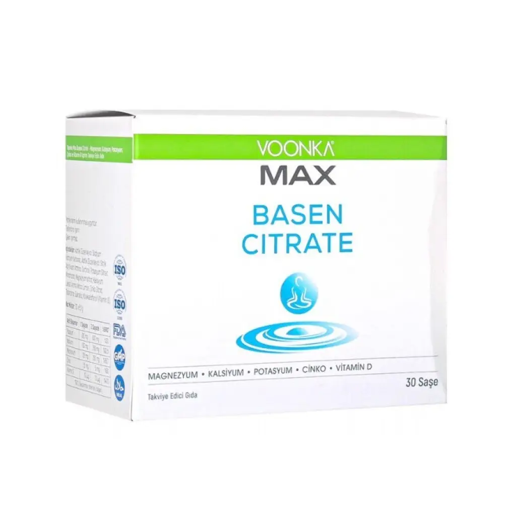 Voonka Max Basen Citrate 30 Saşe
