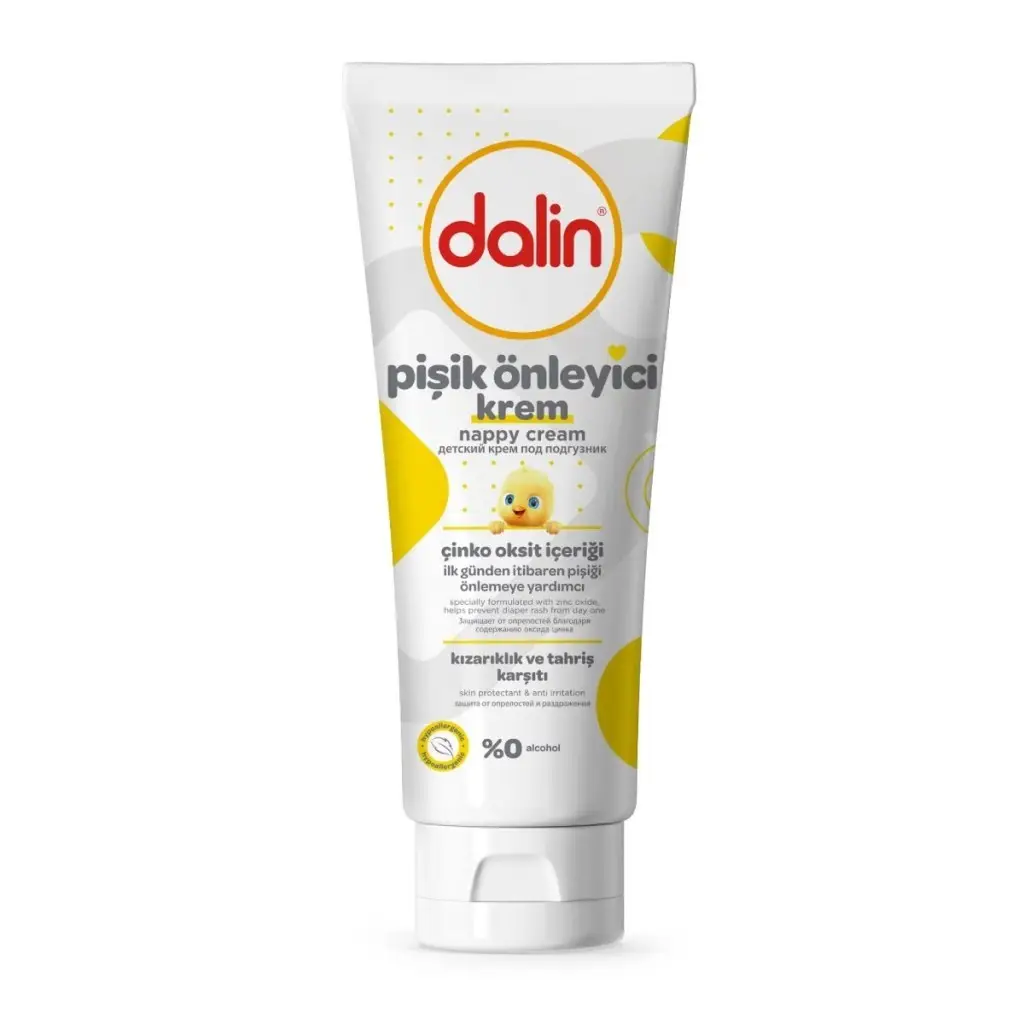 Dalin Pişik Kremi Tüp 100 ml