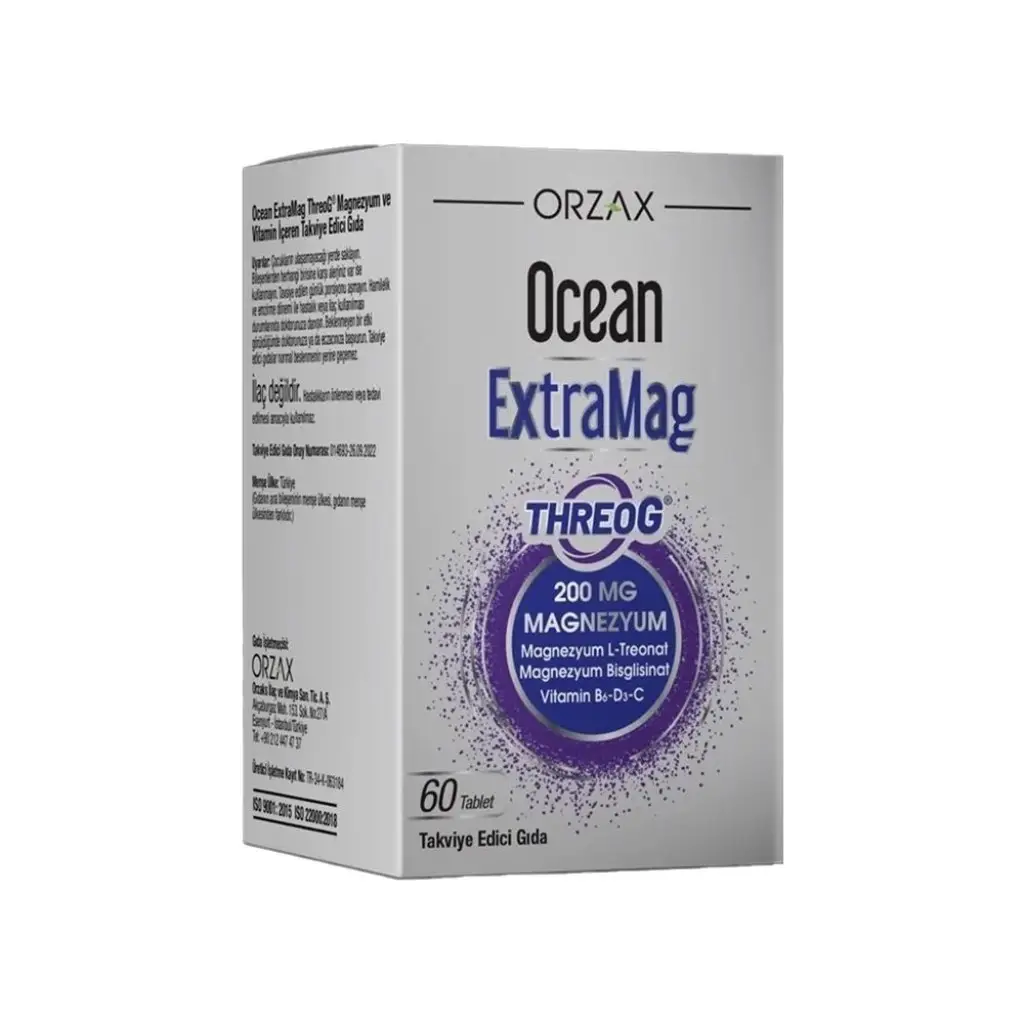 Ocean ExtraMag ThreoG 200 mg 60 Tablet