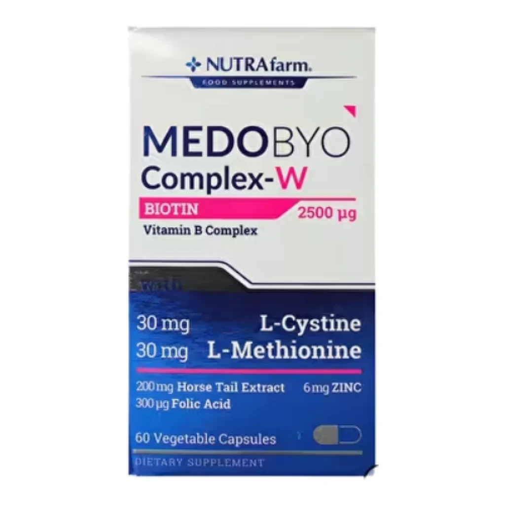 Dermoskin Medobyocomplex-W Kadın Biotin 60 Kapsül