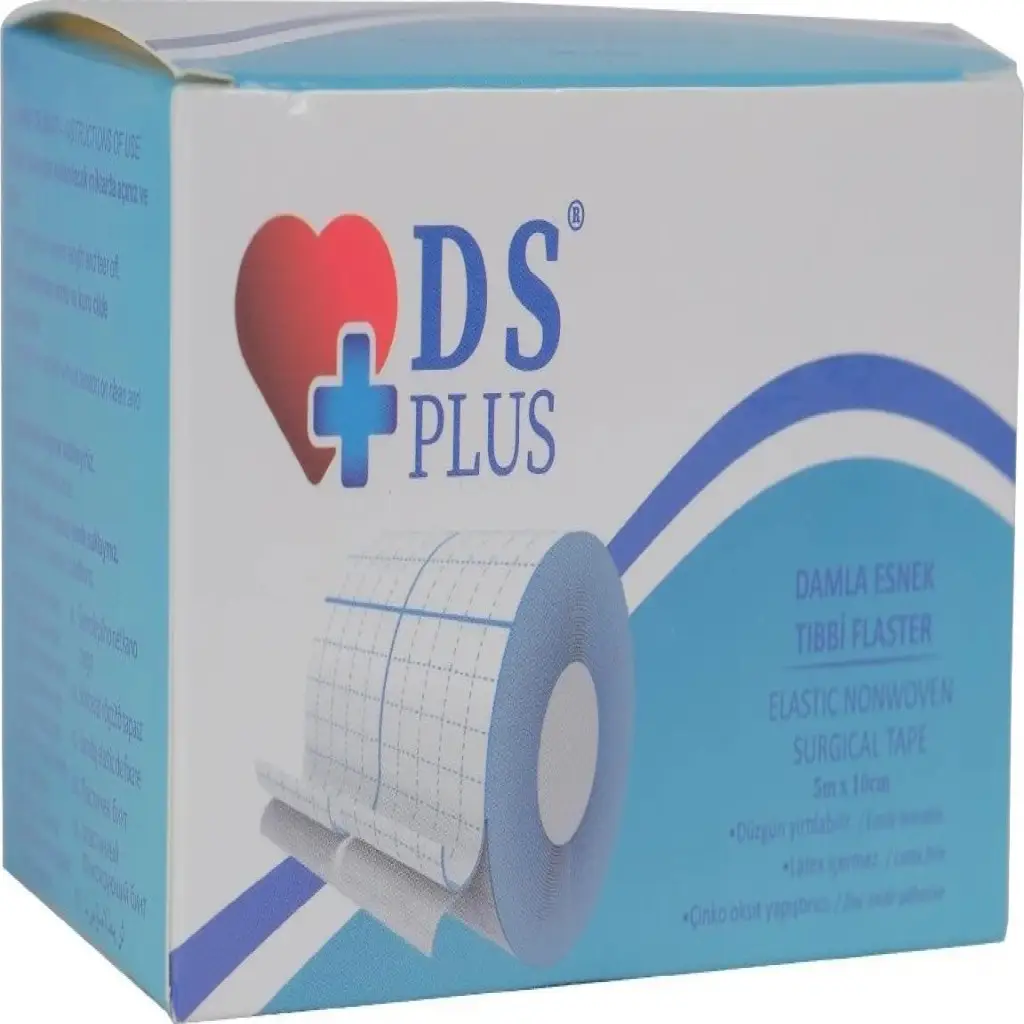 Damla Sağlık DS Plus Fix Esnek Tıbbi Flaster 5 m x 10 cm