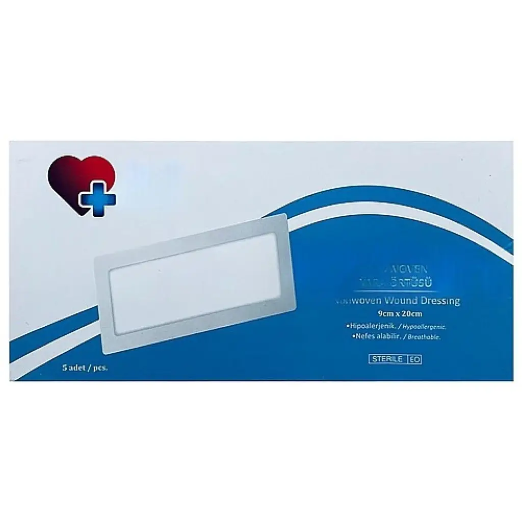 Damla Sağlık Plus Nonwoven Yara Örtüsü 9x20 cm 5li