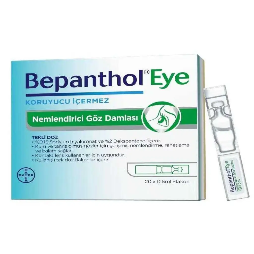 Bepanthol Eye Göz Damlası 0,5 ml x 20 Flakon