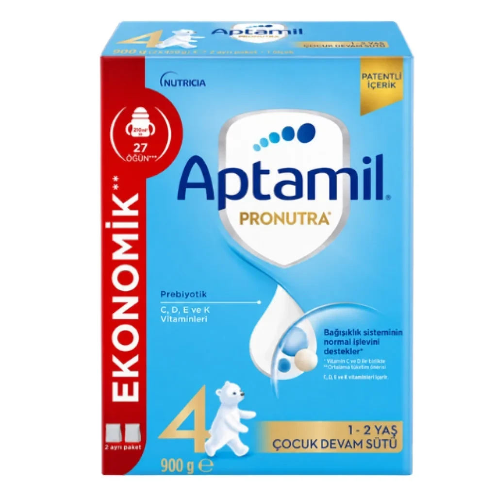 Aptamil Pronutra 4 Devam Sütü 900 gr 1-2 Yaş