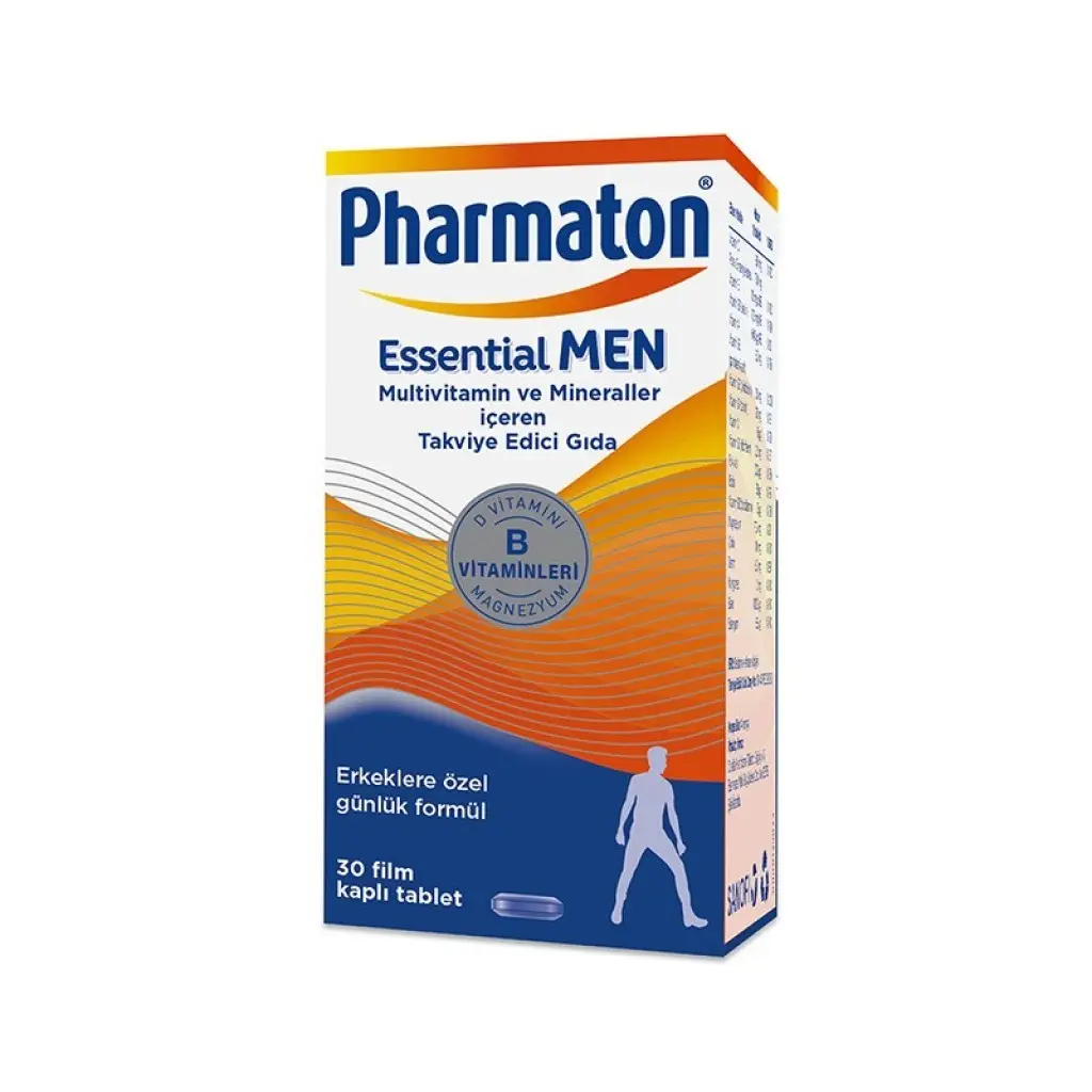 Pharmaton Essential Men 30 Film Kaplı Tablet