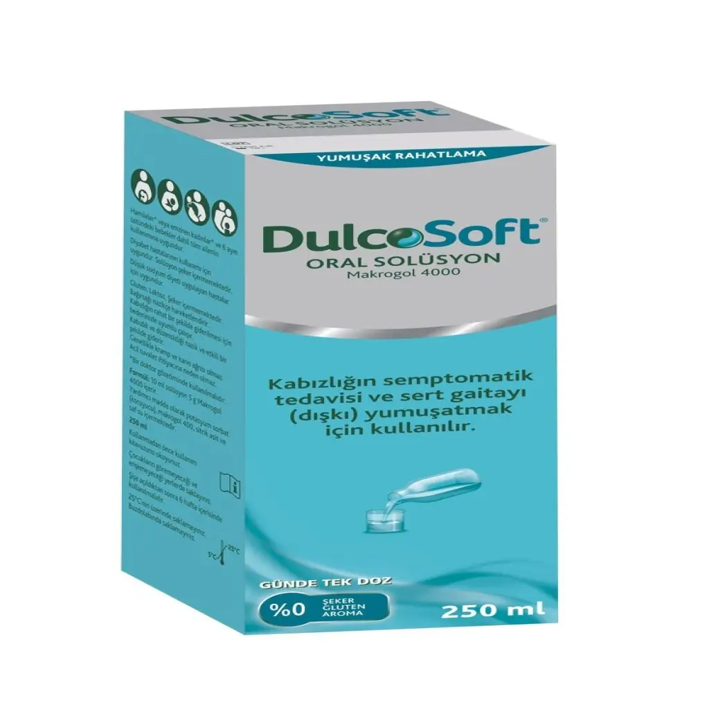 Dulcosoft Oral Solüsyon Makrogol 4000 250 ml