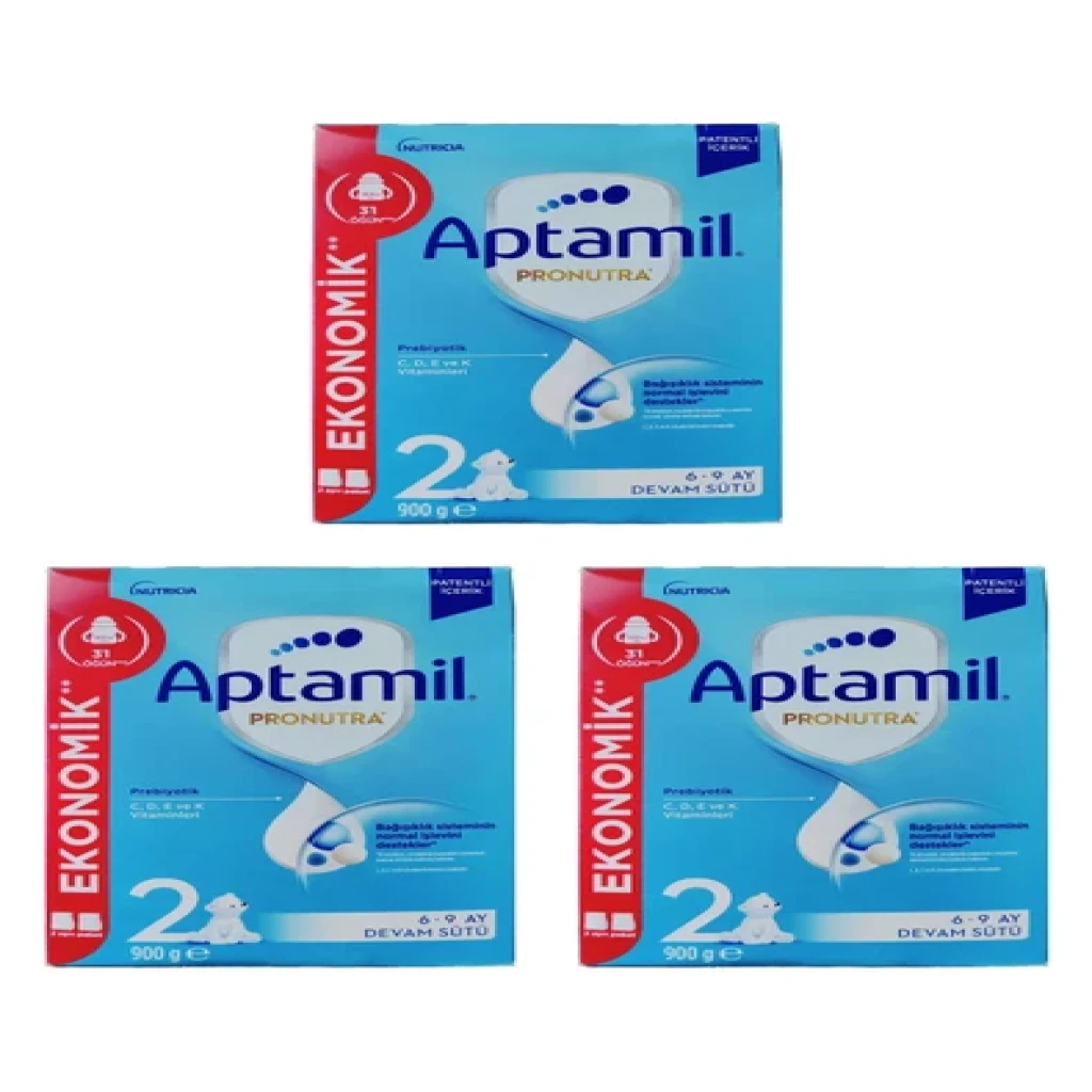 Aptamil 2 Devam Sütü 900 gr 3 Adet