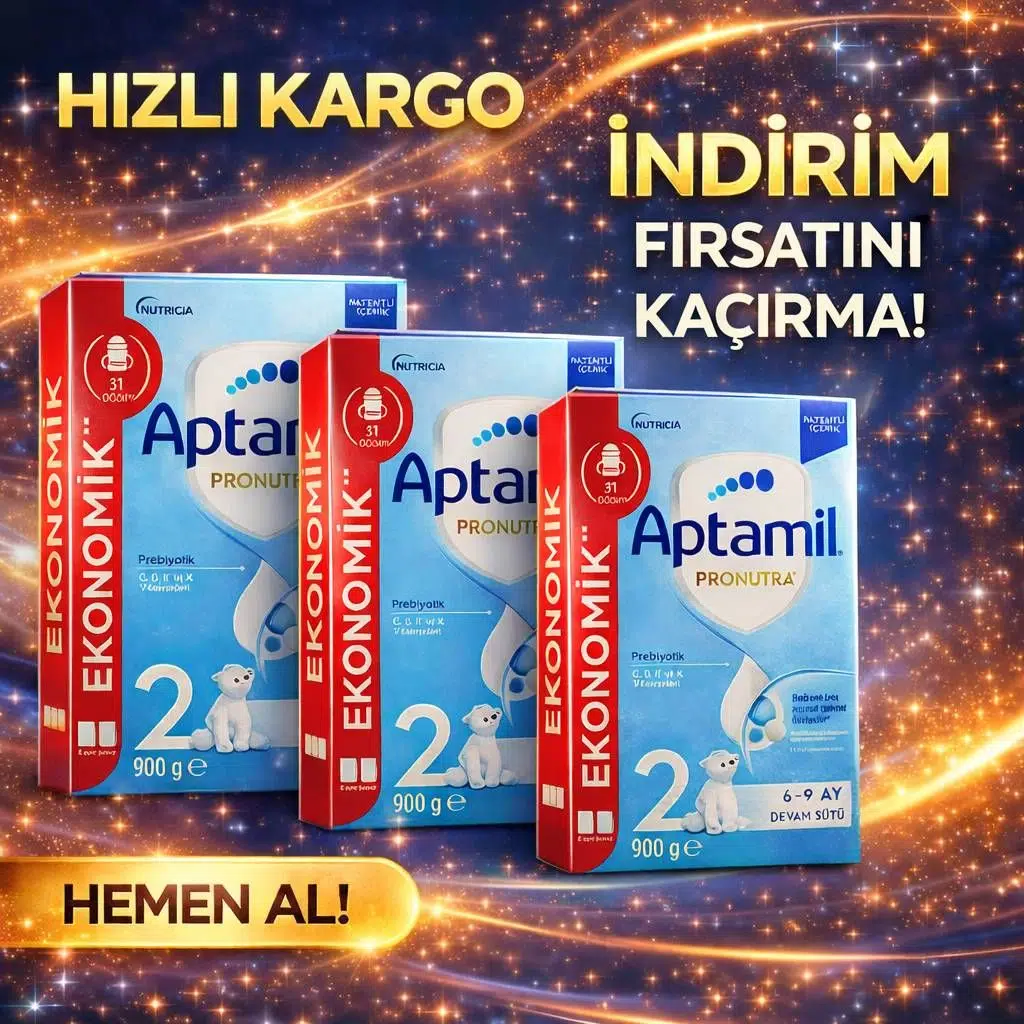 Aptamil 2 Devam Sütü 900 gr 3 Adet