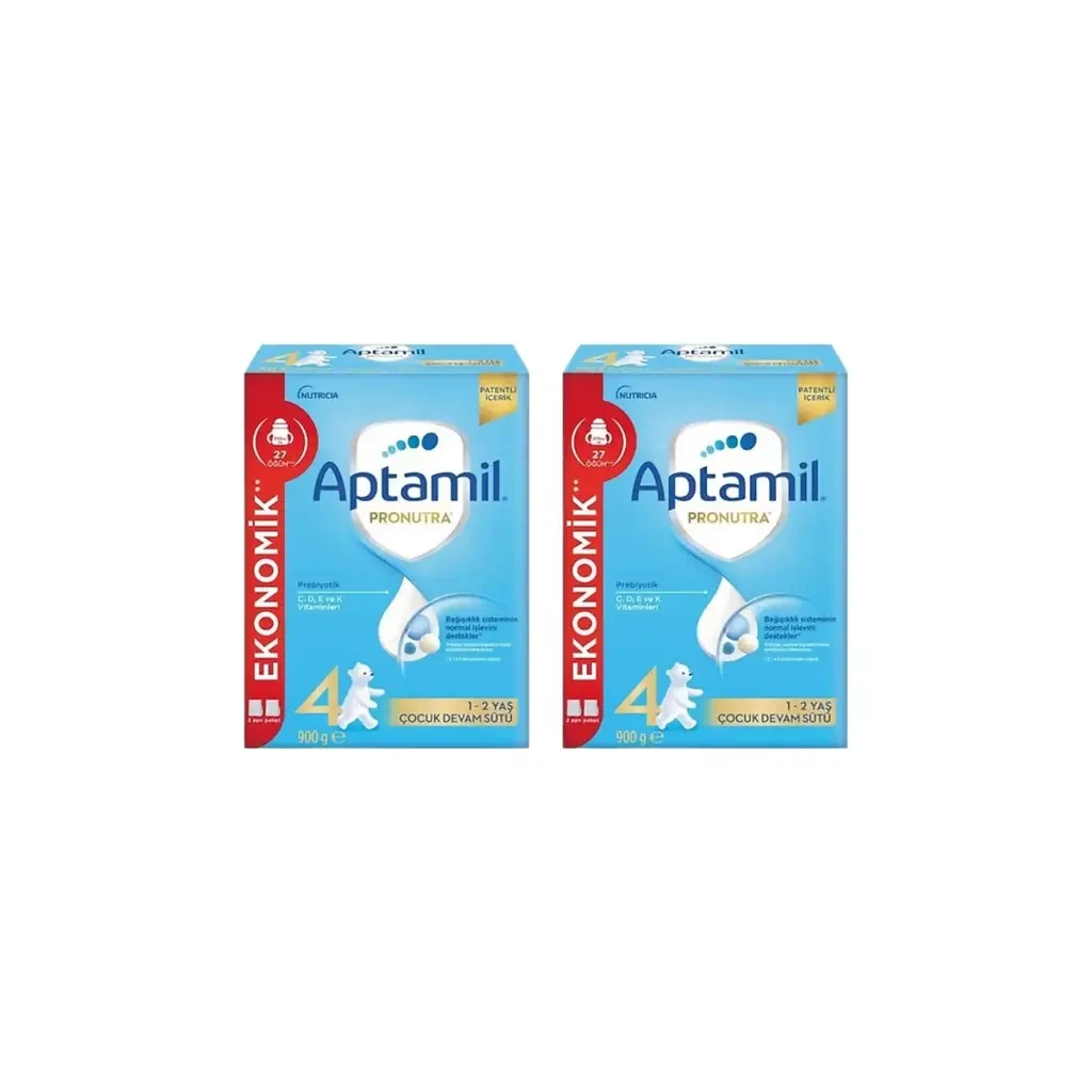 Aptamil 4 Çocuk Devam Sütü 900 gr 2 Adet