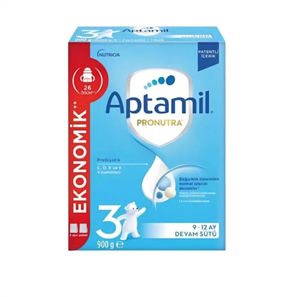 Aptamil Pronutra 3 Devam Sütü 900 gr 9-12 Ay