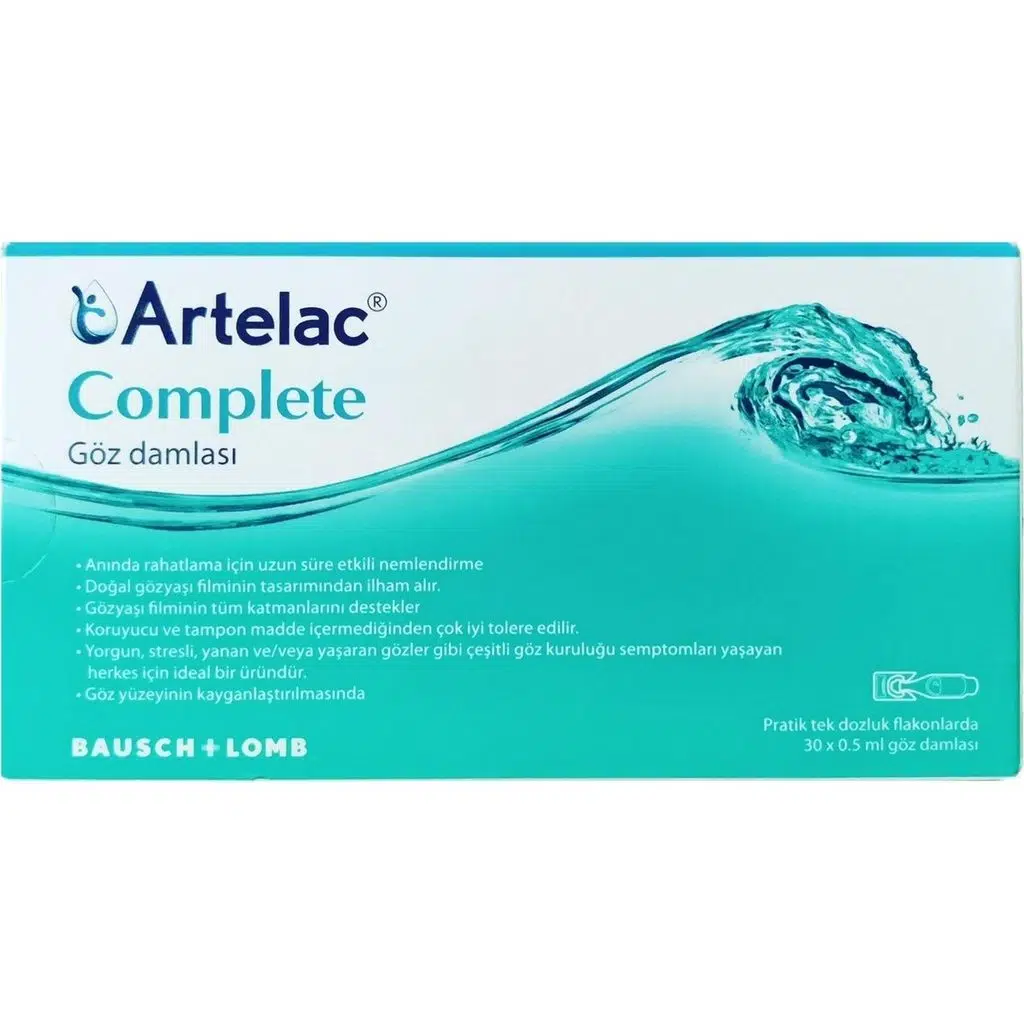 Artelac Complete Göz Damlası 30 Flakon 0,5 ml