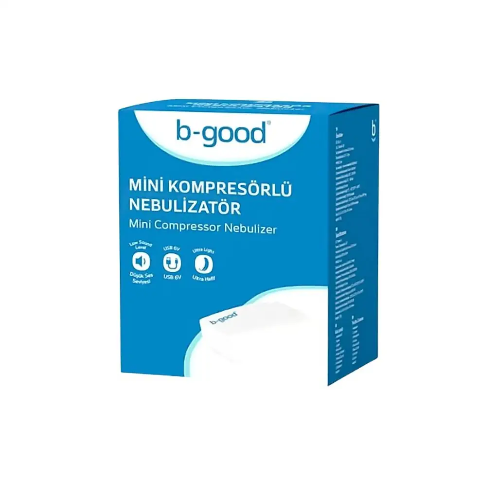 B-Good Mini Kompresörlü Nebulizatör
