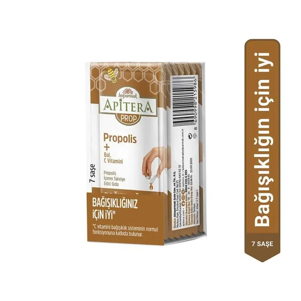 Balparmak Apitera Prop Propolis + C Vitamini 7 gr x 7 Adet