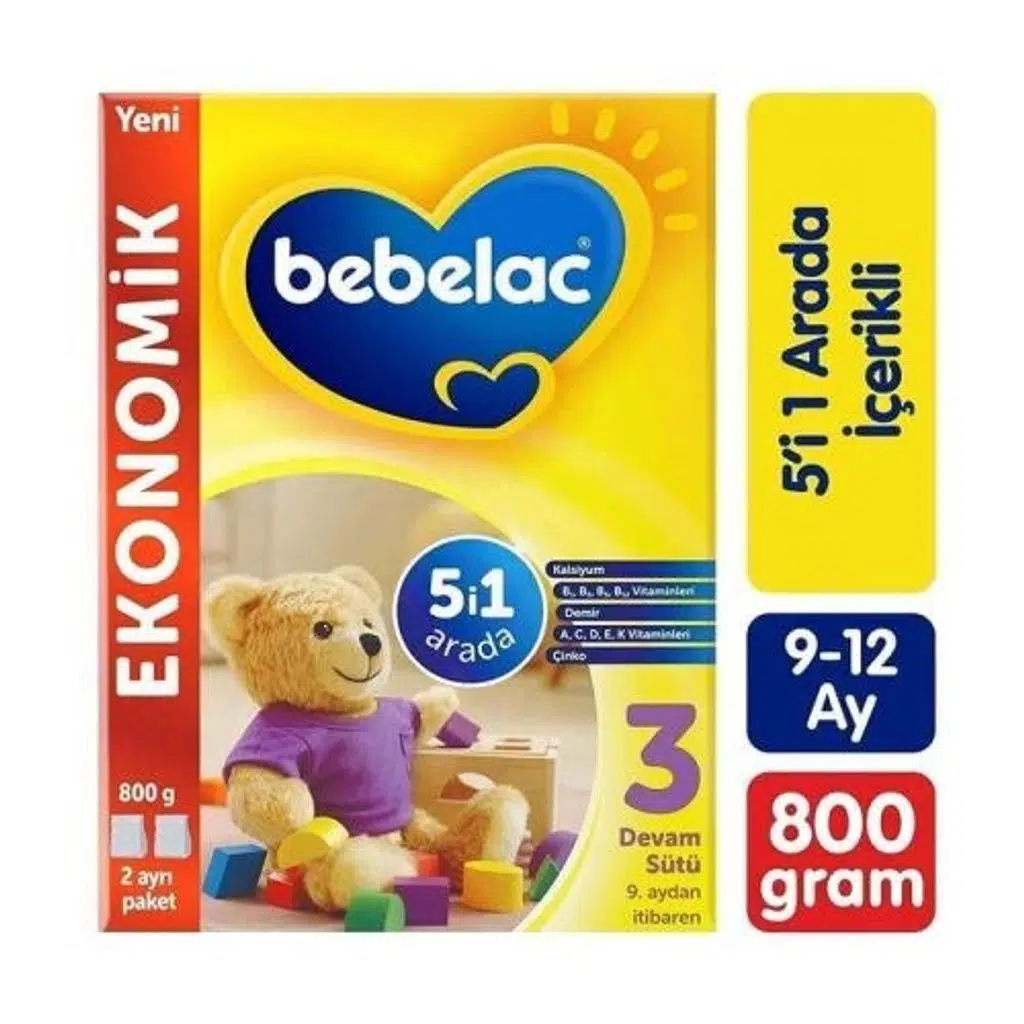 Bebelac 3 Devam Sütü 800 gr