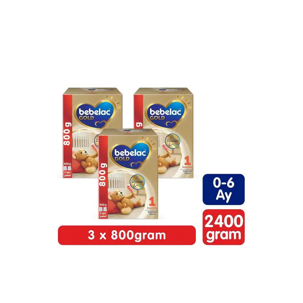 Bebelac Gold 1 800gr 3adet