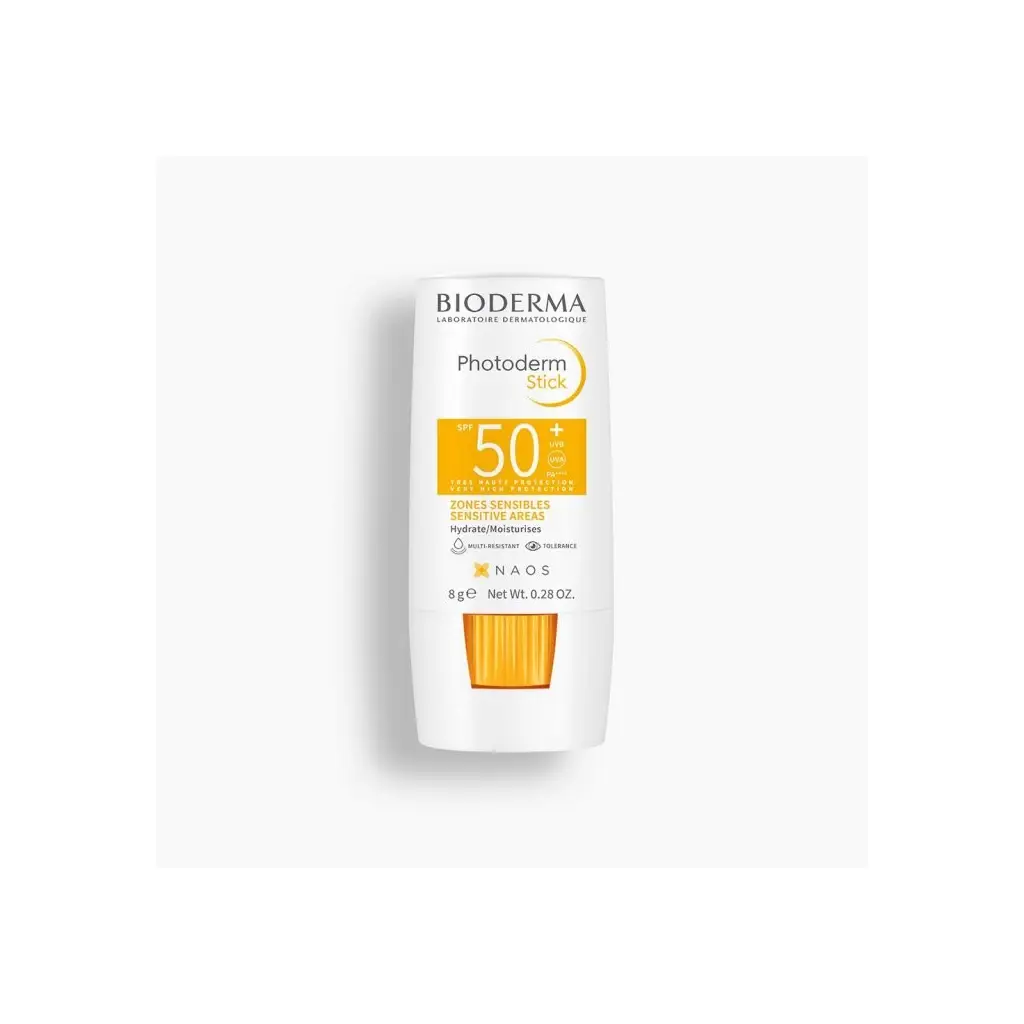Bioderma Photoderm Stick SPF50+ Göz Çevresi, Dudak, Hassas Bölgeler Yüksek Korumalı Stick Güneş Koruyucu 8 gr
