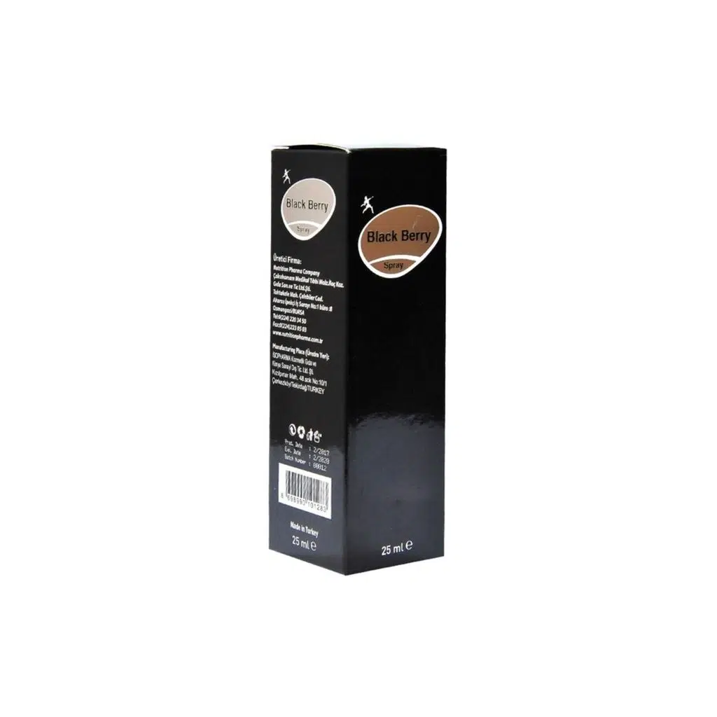Black Berry Geciktirici Masaj Spreyi 25 ml