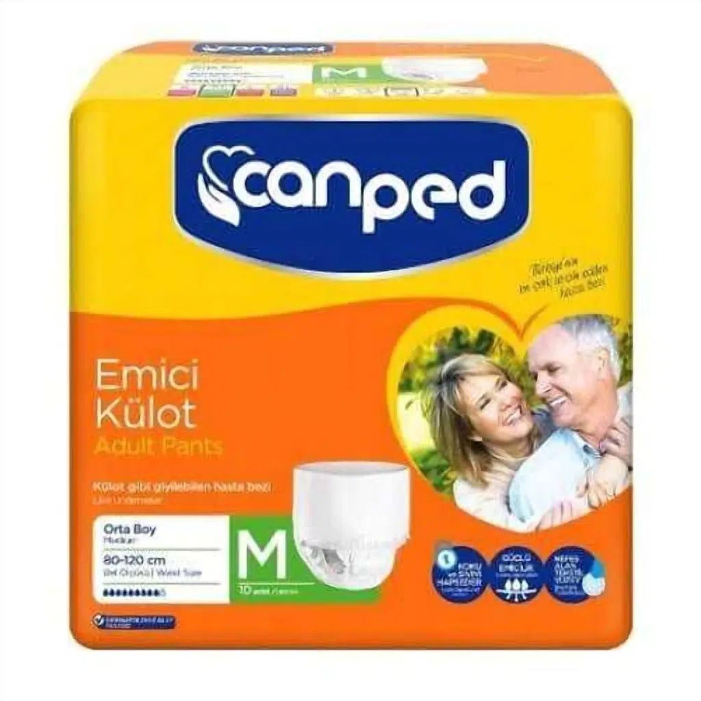 Canped Emici Külot Medium 10 Adet