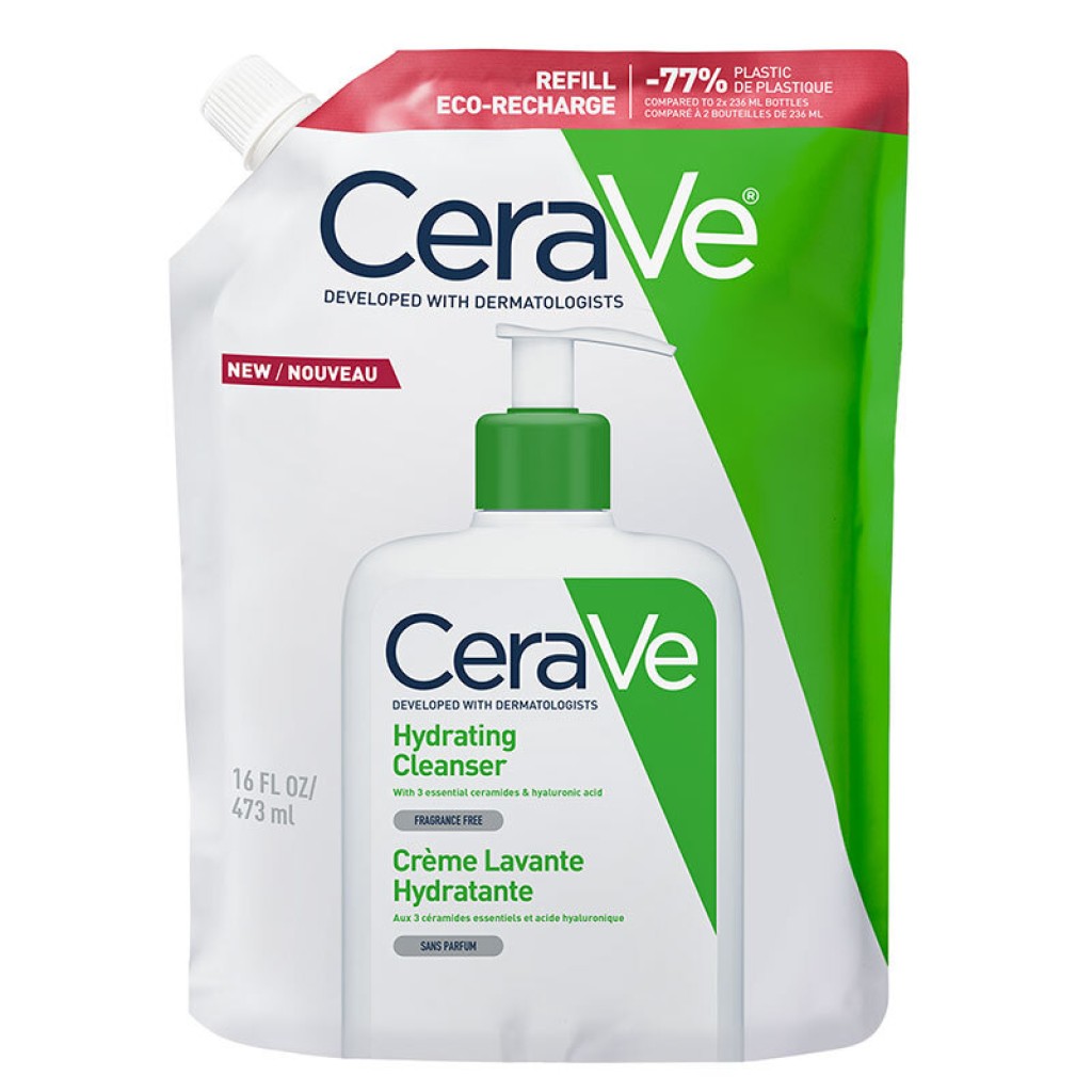 Cerave Hydrating Cleanser Normal ve Kuru Ciltlere Özel Yüz ve Vücut Nemlendirici Temizleyici Refill Dökme Poşet 473 ml