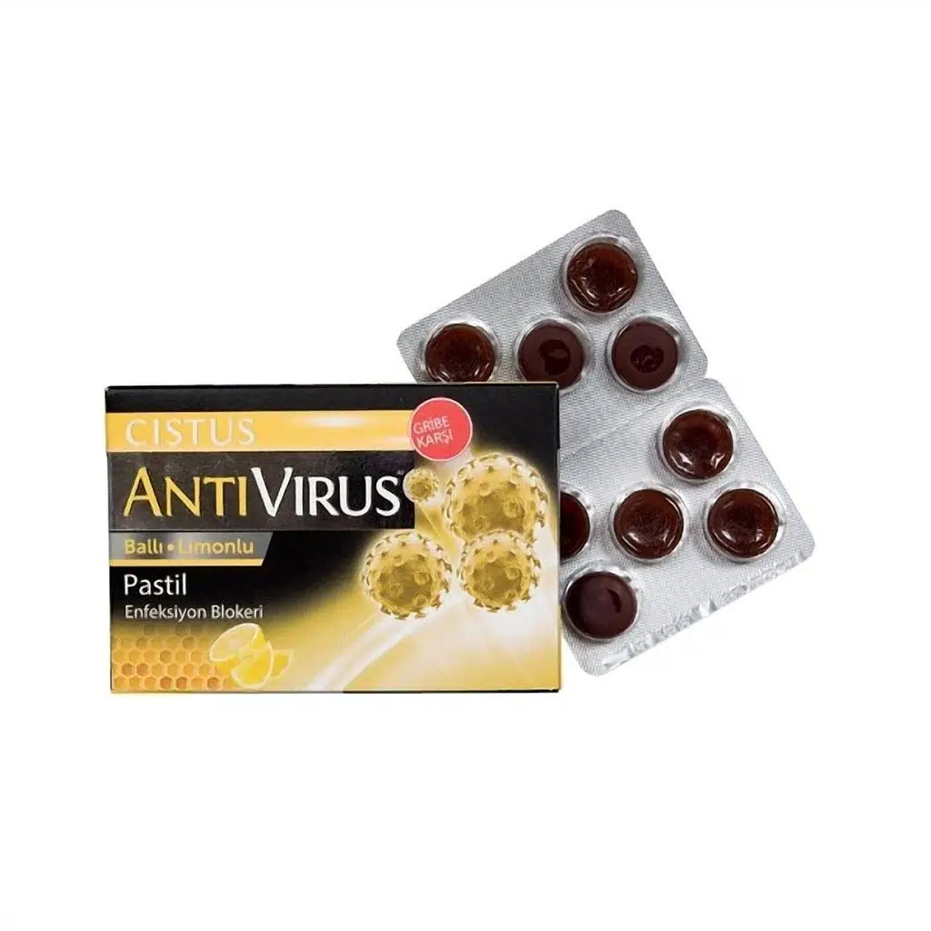 Cistus Antivirus Ballı Limonlu Pastil 10'lu