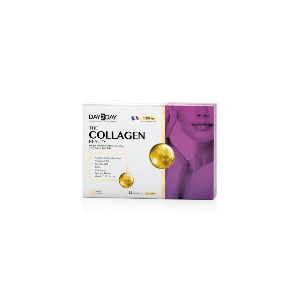 Day2day The Collagen Beauty Intense 30 Şase + The Colagen Beauty Likit Tüp 14'lü Hediye