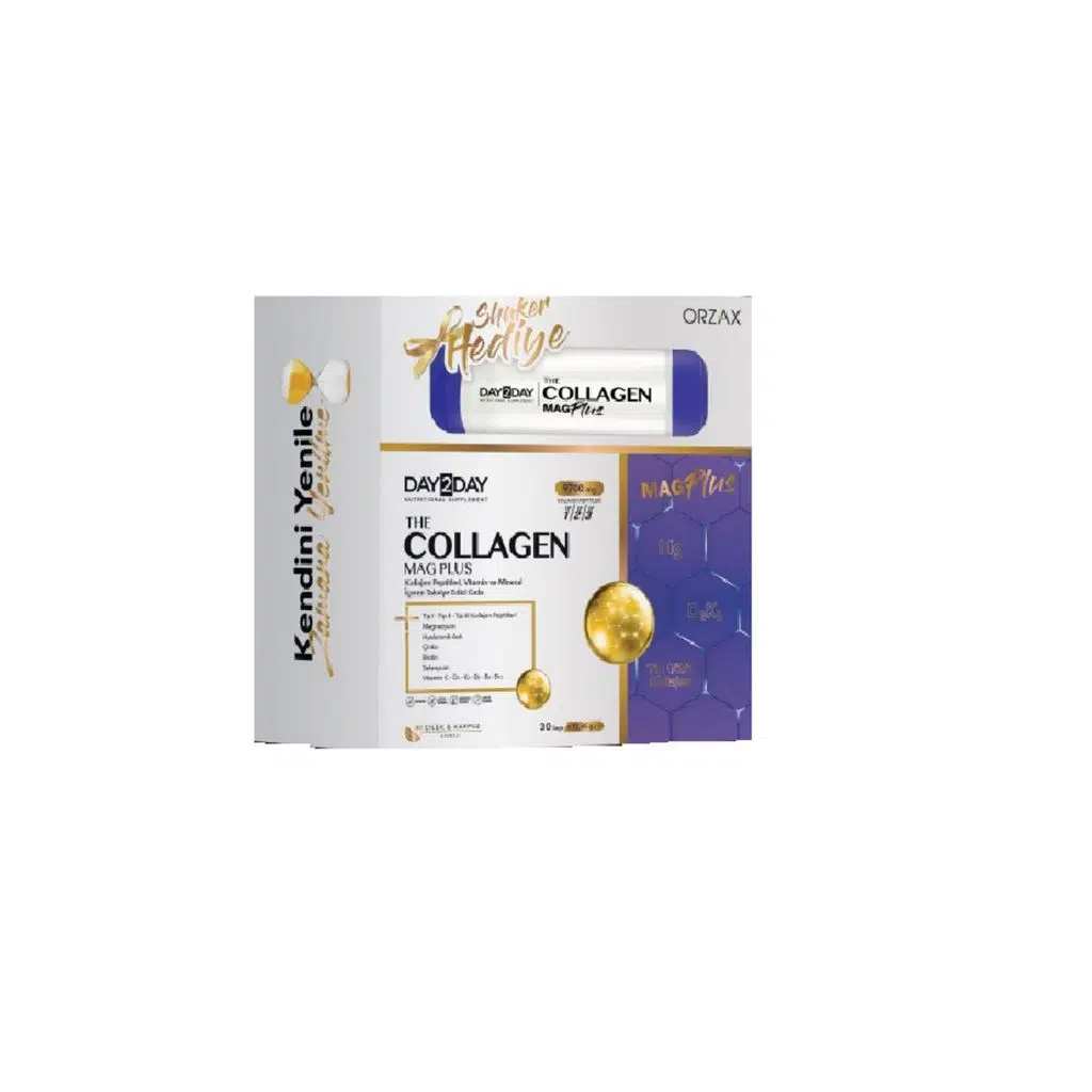 Day2day The Collagen Mag Plus 30 Saşe Shaker Hediye