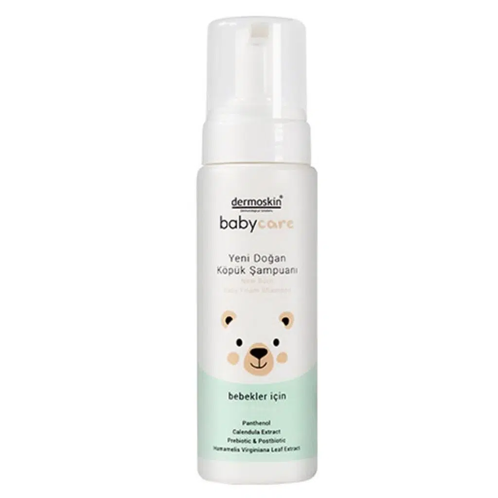 Dermoskin Babycare Yenidoğan Köpük Şampuanı 200 ml